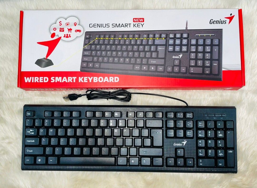 Keyboard wired usb (Category: Computer Keyboard) located in Quezon City. Submitted by bellemarketing (Listing ID 1459757150, Image 2). Description: Keyboard wired usb for sale A4 tech php 500 Genius php 525 For pick up.