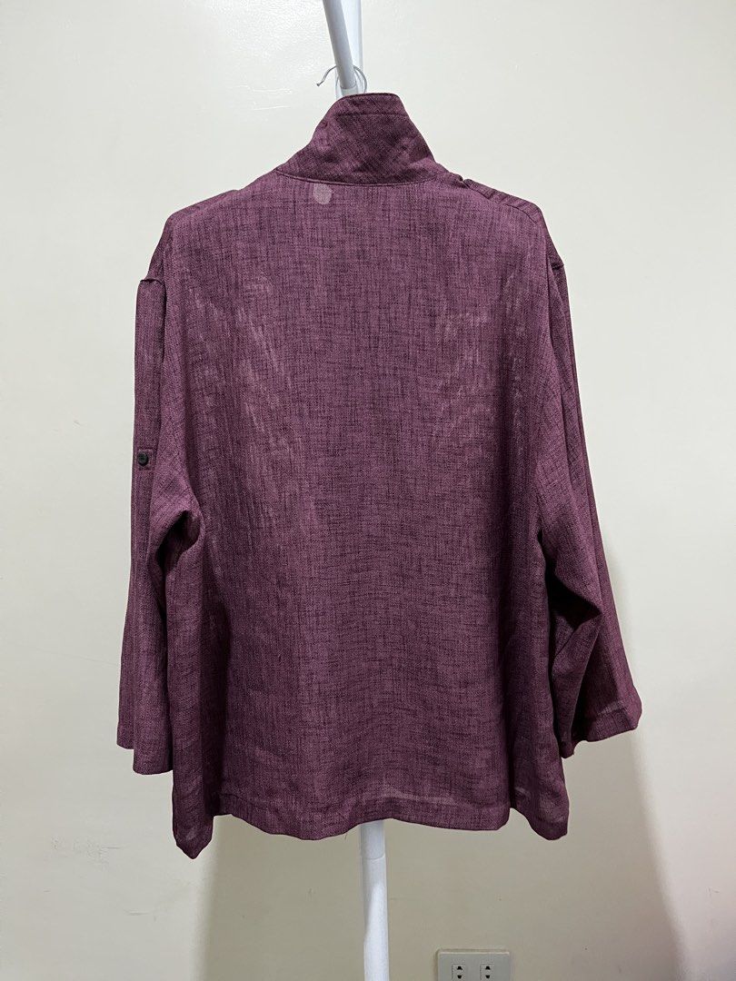 Kiko Kostadinov Alt Jacket (Category: Coats, Jackets and Outerwear) located in Batangas. Submitted by hatchhaus (Listing ID 1459722072, Image 2). Description: 300 pesos - looks like a kiko jacket idk bruv Dimensions: Length: 27” Width: 20”.