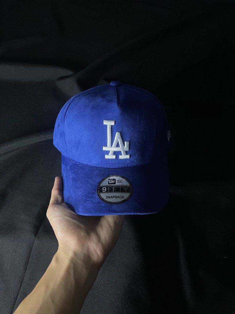 LA BLUE SUADE SNAPBACK (Category: Caps & Hats) located in Mandaluyong City. Submitted by adapparelandtech (Listing ID 1459811451, Image 2). Description: LA BLUE SUADE SNAPBACK ₱ 699 • BRAND NEW TOP GRADE • PAYMENT FIRST • SHIPMENT VIA JNT/LALAMOVE • RESERVATION FOR ONLY 2-3 DAYS #alldawgs .
