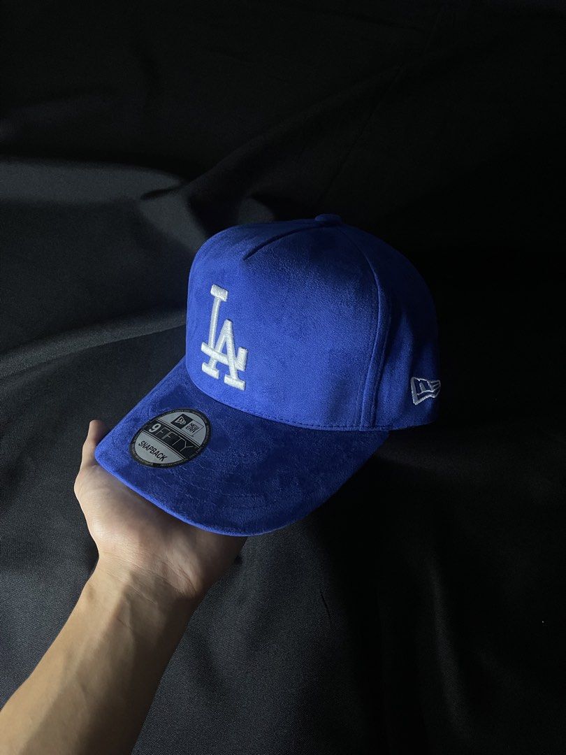 LA BLUE SUADE SNAPBACK (Category: Caps & Hats) located in Mandaluyong City. Submitted by adapparelandtech (Listing ID 1459811451, Image 3). Description: LA BLUE SUADE SNAPBACK ₱ 699 • BRAND NEW TOP GRADE • PAYMENT FIRST • SHIPMENT VIA JNT/LALAMOVE • RESERVATION FOR ONLY 2-3 DAYS #alldawgs .