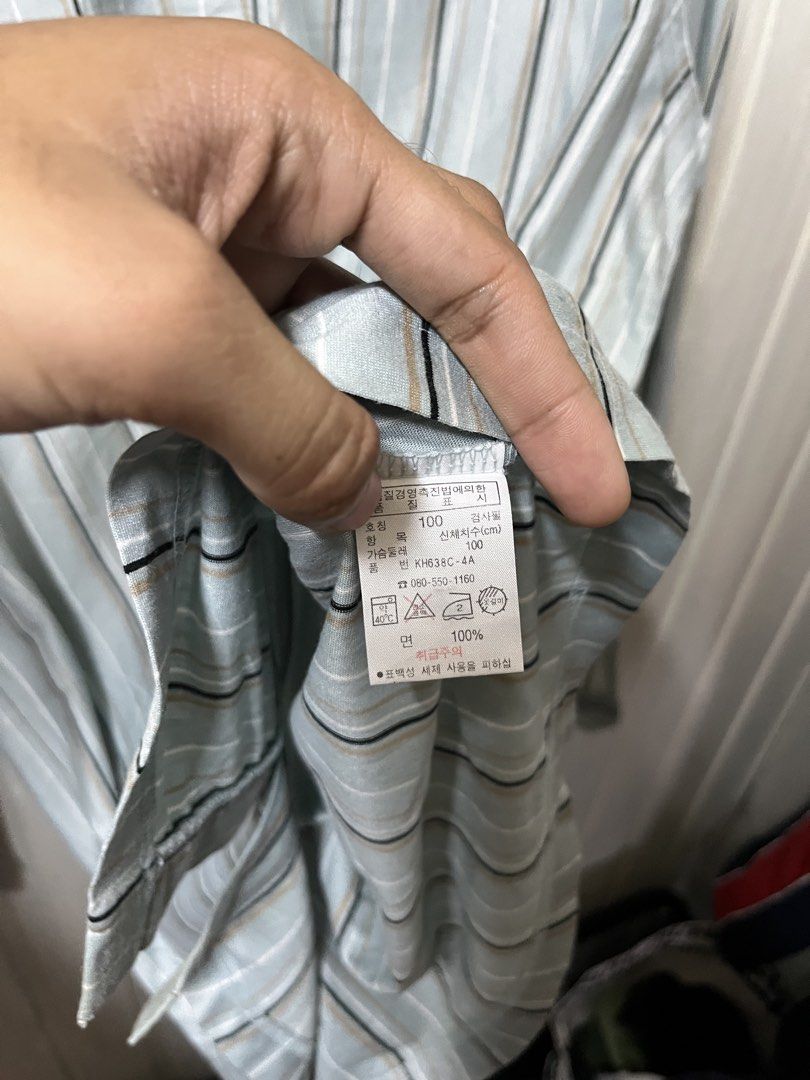 Lacoste Button Down Long Sleeve Stripes (Category: Formal Shirts) located in Muntinlupa City. Submitted by ninenine.collective (Listing ID 1459689447, Image 3). Description: Lacoste Button Down Long Sleeve Stripes 20/29.5 .