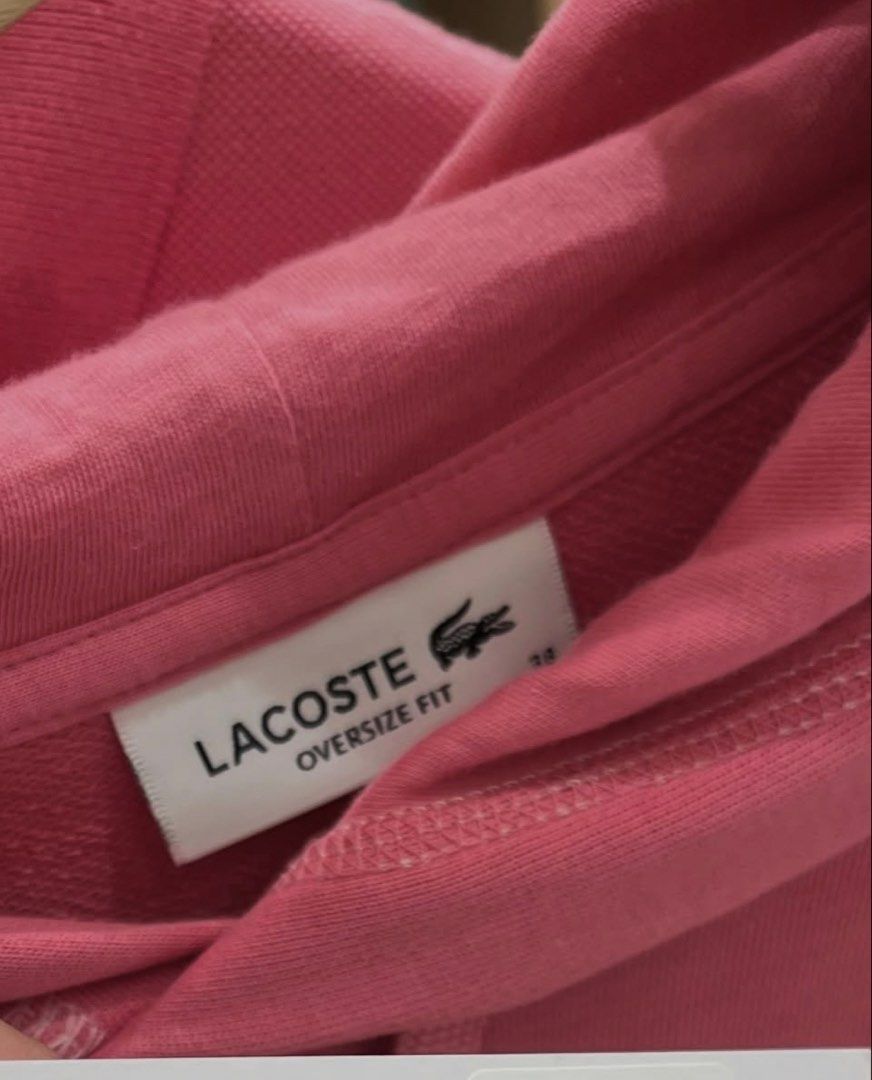 Lacoste Hoodie Jacket (Category: Coats, Jackets and Outerwear) located in Manila. Submitted by stopshop26 (Listing ID 1459693733, Image 3). Description: Lacoste Hoodie jacket Iversized fit Avail sizes: 34 (XXS) 36 (XS) 38 (small) Brand new and original Onhand and ready to ship.
