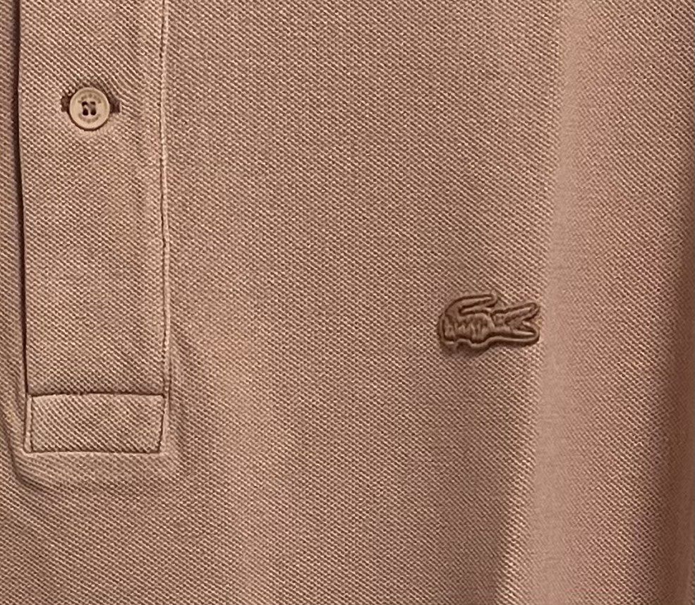 Lacoste Poloshirt (Category: Coats, Jackets and Outerwear) located in Manila. Submitted by alldayshoppinggirl (Listing ID 1459706657, Image 2). Description: 💯 Original Store bought Negotiable Pink Lacoste cotton piqué polo shirt featuring a matching tonal embroidered crocodile logo on the chest. CLASSIC FIT model (comfortable straight-cut ) Dimension: * Width (Pit-to-Pit): 22.5 inches (57cm) * Chest Circumference: 41” – 43” (105cm – 109cm) * Len