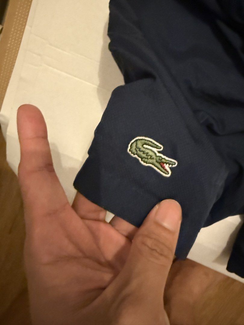 Lacoste Tennis Shorts (Category: Shorts) located in Pasig City. Submitted by hyperhips (Listing ID 1459873725, Image 3). Description: Given to me as a Gift waayyy back (Very old na) Garter is already starting to loosen up but Rfs: Decluttering.