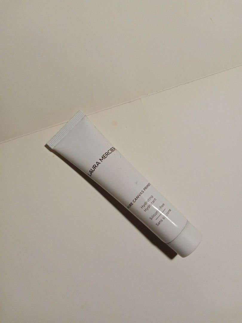 Laura Mercier Pure Canvass Primer (Category: Makeup) located in Silang. Submitted by clementinelovestodeclutter (Listing ID 1459848636, Image 2). Description: Auth Laura Mercier Pure Canvass Primer 70% products left inside..