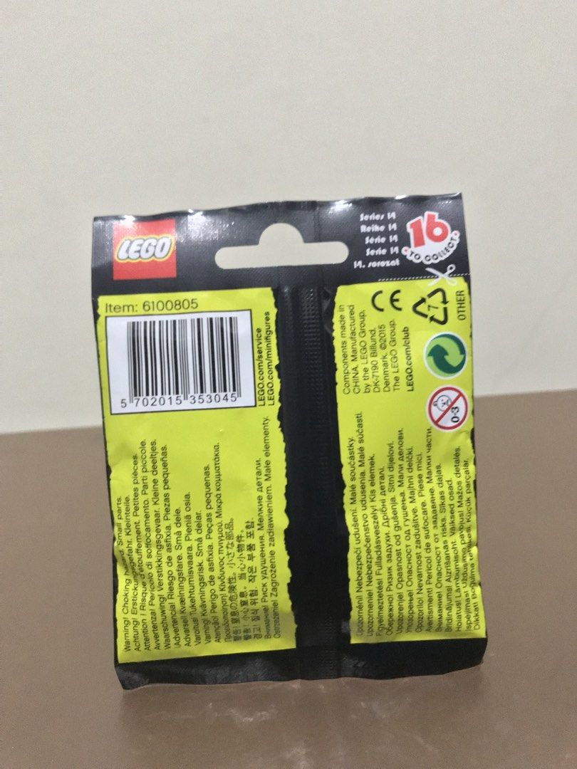 Lego Monsters Minifigures Series 14 (Category: Lego & Building Sets) located in Pasig City. Submitted by midnightsun08 (Listing ID 1459836679, Image 2). Description: Sealed Pack Lego Minifigures Series 14 Monsters Contains 1 random Lego minifigure Retired Series.