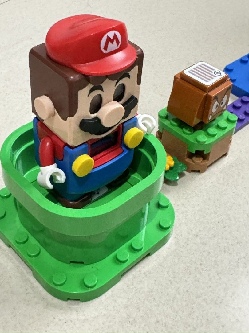 LEGO Super Mario Building Blocks (Category: Lego & Building Sets) located in Mandaluyong City. Submitted by aries_guevarra (Listing ID 1459791403, Image 1). Description: 🎮 Super Mario LEGO set with LEGO Storage Brick and extra LEGO pieces included! ✅ Mario figure is working properly ✅ Includes LEGO Storage Brick ✅ Comes with extra LEGO pieces ⚠️ Batteries not included 📦 Pre-owned — please see photos for actual condition Perfect for Super Mario 