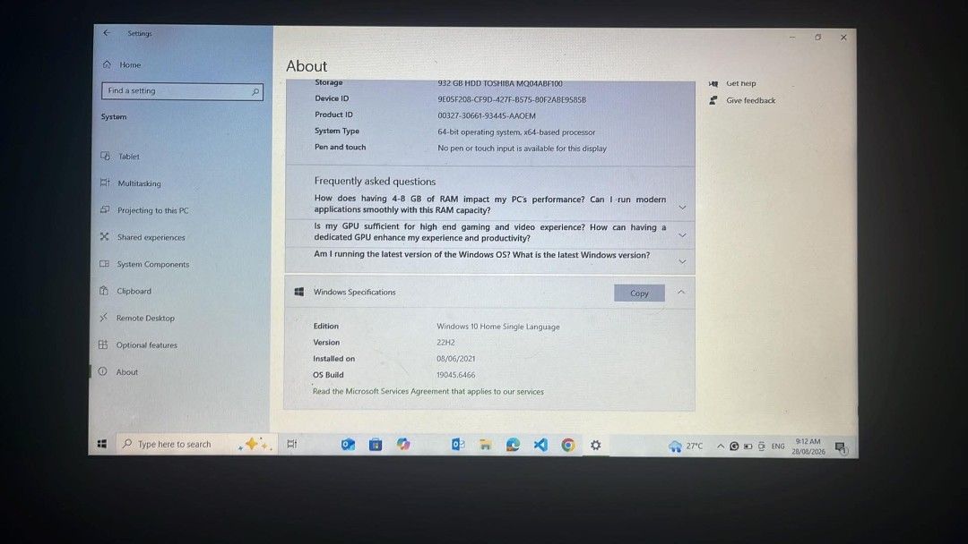 Lenovo Ideapad 330 (Category: Laptops & Notebooks) located in Tanza. Submitted by lenurth (Listing ID 1459759114, Image 2). Description: .