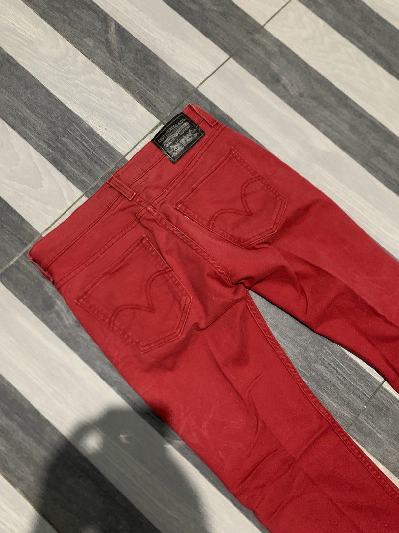 Levis 511 size 32 red (Category: Jeans) located in San Jose. Submitted by vedaniaarv64346 (Listing ID 1459701171, Image 3). Description: Size 32 Red rare color excellent condition .