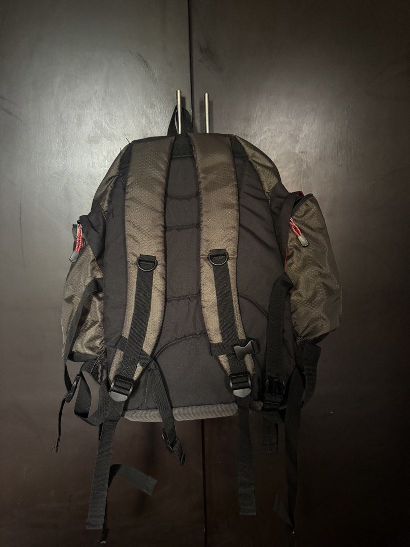 LOGOS Backpack Bag (Category: Backpacks) located in Manila. Submitted by declutterwithv (Listing ID 1459793305, Image 3). Description: - LOGOS backpack in brown and black. - Multiple pockets for excellent organization. - Padded straps for maximum comfort. - Ideal for school, daily commutes, or day trips. - All zippers are in good working condition. - This backpack is ready for its next adventure!.