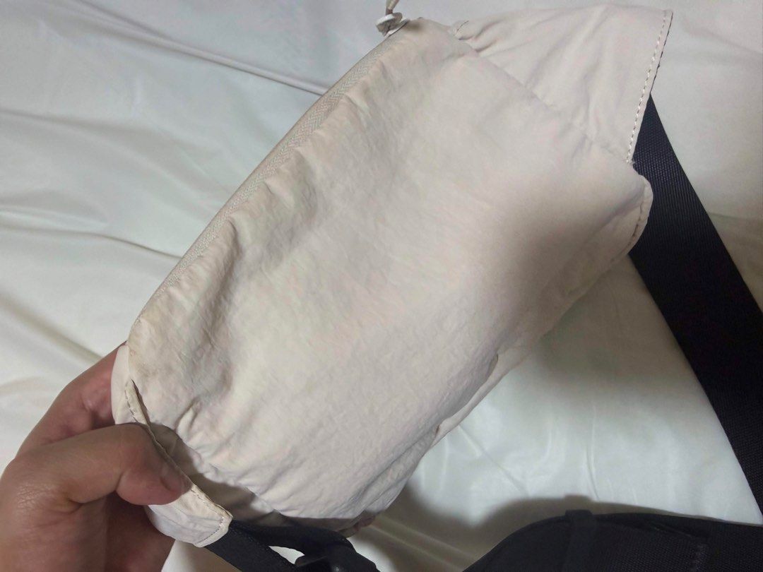 Lululemon Cream Bag (Category: Cross-body Bags) located in Caloocan City. Submitted by angelala17 (Listing ID 1459726470, Image 3). Description: • Color: Cream/Light Ivory • Stylish & versatile • Perfect for everyday use • Spacious for essentials • Pre-loved, good condition.