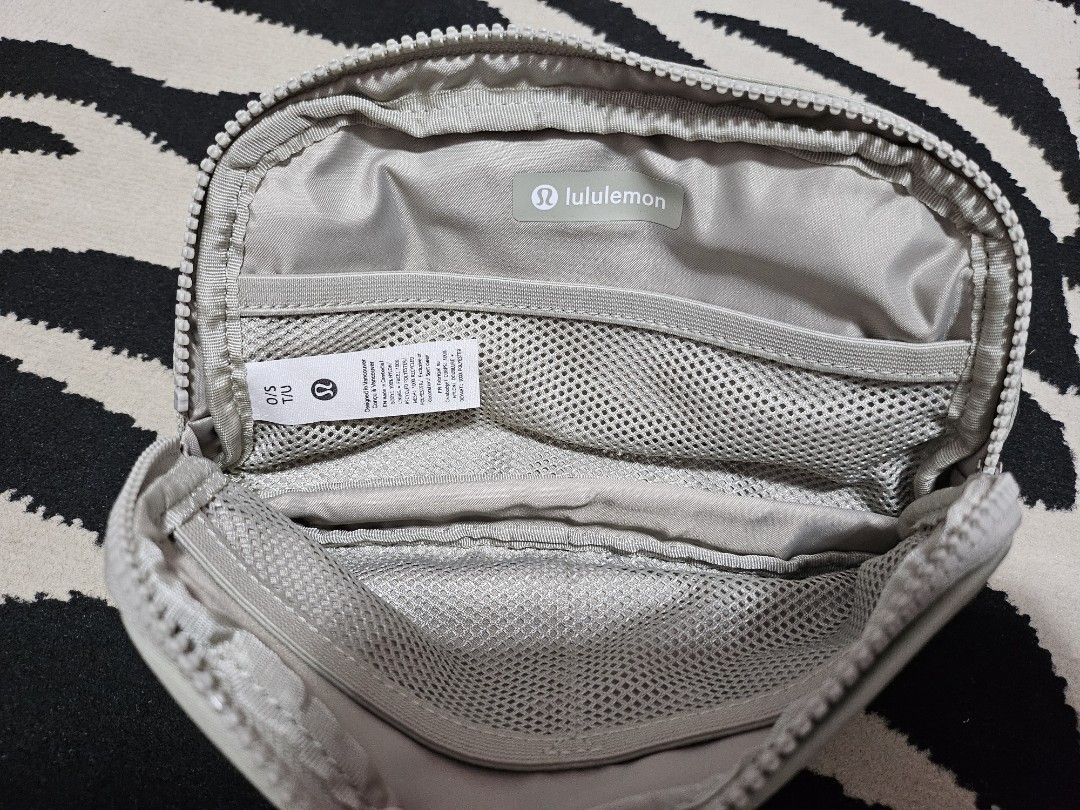 Lululemon Everywhere Belt Bag (Category: Cross-body Bags) located in Manila. Submitted by shopby_g (Listing ID 1459821543, Image 2). Description: - Lululemon Everywhere Belt Bag - Brand New - Color: Sage - Made with recycled materials - Multiple interior compartments for organization - Adjustable strap for a comfortable fit - Ideal for everyday use and travel - Perfectly sized for phone, keys, and wallet RFS :: Declutter.