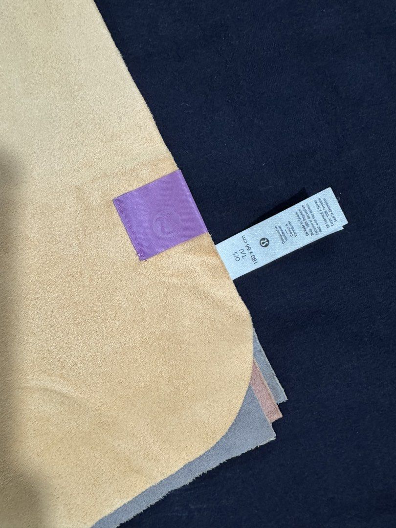 Lululemon Yoga Mat Towel Light Orange Gradient (Category: Exercise Mats) located in Quezon City. Submitted by charlieschamps (Listing ID 1459836388, Image 2). Description: RFS: Stopped practicing yoga Bought for P5k+ Payment via BDO, BPI, Gcash, Paymaya Same day delivery via Grab or Lalamove Provincial shipping thru LBC.