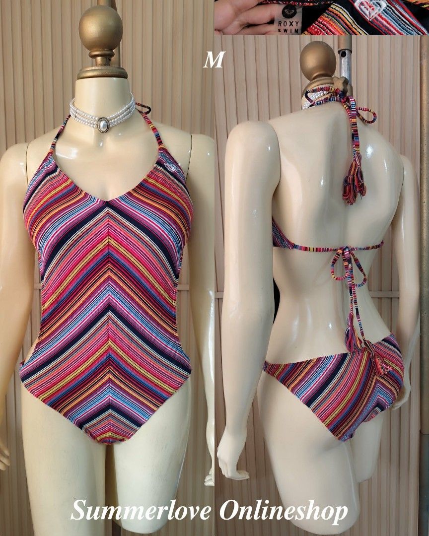 (M) Roxy Swimsuit (Category: Bikinis & Swimsuits) located in Paranaque City. Submitted by sl_shop05 (Listing ID 1459738745, Image 2). Description: 🔅𝐒𝐔𝐏𝐄𝐑 𝐆𝐀𝐍𝐃𝐀 𝐍𝐈𝐓𝐎🔅 🌻Like New🌻 ✨Brand: ROXY ➡️Padded 🌼Size: Medium 🅑🅐🅢🅘🅒 🅡🅤🅛🅔🅢 ⚡️𝚂𝚎𝚝𝚝𝚕𝚎 𝚢𝚘𝚞𝚛 𝚙𝚊𝚢𝚖𝚎𝚗𝚝 𝚘𝚗 𝚝𝚒𝚖𝚎 ⚡️𝙽𝚘 𝚁𝚎𝚝𝚞𝚛𝚗, 𝙽𝚘 𝙴𝚡𝚌𝚑𝚊𝚗𝚐𝚎. ⚡𝙽𝚘 𝙲𝚊𝚗𝚌𝚎𝚕𝚕𝚊𝚝𝚒𝚘𝚗 𝚘𝚏 𝙾𝚛𝚍𝚎𝚛. ⚡️𝚈𝚘𝚞𝚛 𝚂𝚒𝚣𝚎 𝚢𝚘𝚞𝚛 𝚛𝚎𝚜𝚙𝚘𝚗𝚜𝚒𝚋𝚒𝚕