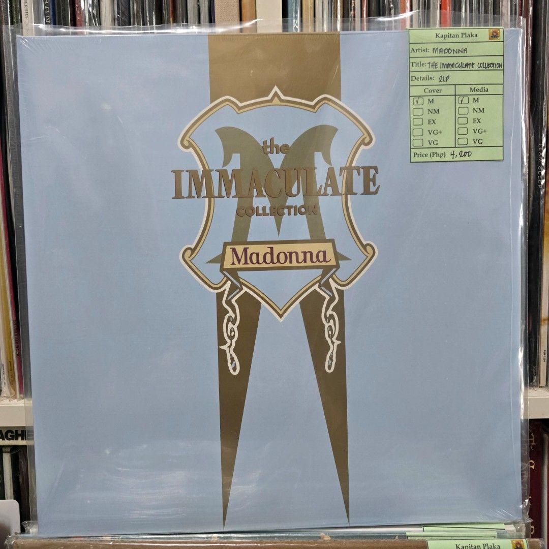 Madonna-The Immaculate Collection (2LP) (Category: Vinyls) located in Taguig. Submitted by Kapitan_Plaka (Listing ID 1459776551, Image 1). Description: sealed/brand new.