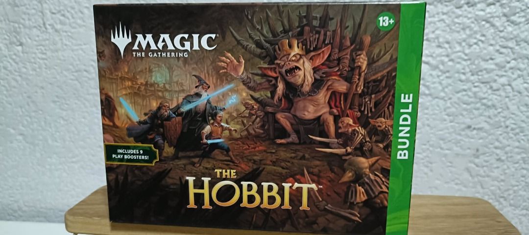 Magic The Gathering MTG The Hobbit Bundle (Category: Raw Singles) located in Manila. Submitted by theyellowsun (Listing ID 1459861122, Image 1). Description: Magic the Gathering (MTG) The Hobbit Bundle 9 The Hobbit Play Boosters: Each pack contains 14 cards from the set. 4 Traditional Foil Full-Art Seasonal Hobbit Lands: One copy of each different seasonal basic land. 30 Basic Lands: 15 traditional foil basic lands and 15 non-foil basic lands. 1 