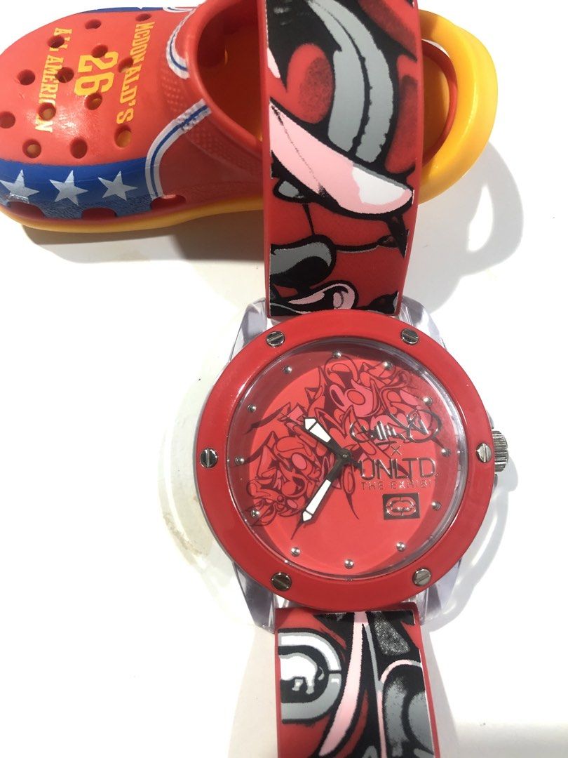 Marc Ecko Unlimited The Exhibit (Category: Men's Watches) located in Imus. Submitted by verjel-31076 (Listing ID 1459844727, Image 1). Description: working with box from Us.