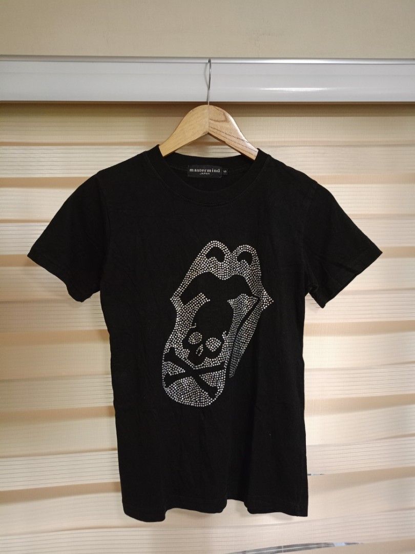 Mastermind Rolling Stones Tees (Category: Tshirts & Polo Shirts ) located in Valenzuela. Submitted by One.Only.Nan (Listing ID 1459703124, Image 1). Description: S on tag Actual W16.5" L23" 9 color rate MOO GCASH MAYA AUB BPI VALENZUELA CITY LOC.