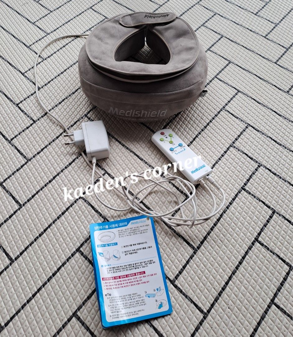 Medishield Neck Massage (Category: Massage Devices) located in Cebu City. Submitted by kaedenscebu (Listing ID 1459812677, Image 2). Description: MediShield Cervical Neck Massage ▪︎Made in korea ▪︎Motorized cervical traction device which uses automatic air inflation for neck relief. ▪︎15minutes automatic session ▪︎Wired remote ▪︎Srp 5k Brandnew with tag pa Loc: Mabolo cebu city pick up or maxim cod.