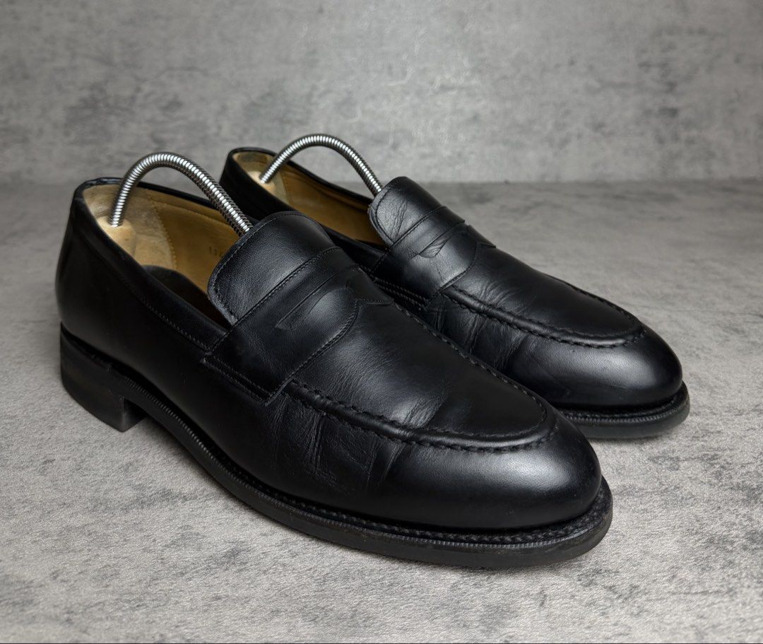 MEERMIN - MALLORCA PENNY LOAFERS (Category: Dress Shoes) located in Makati City. Submitted by daboy_ (Listing ID 1459889095, Image 1). Description: Size: 7-7.5US In very good condition Cuffs & Creases only No inclusions / pair only .