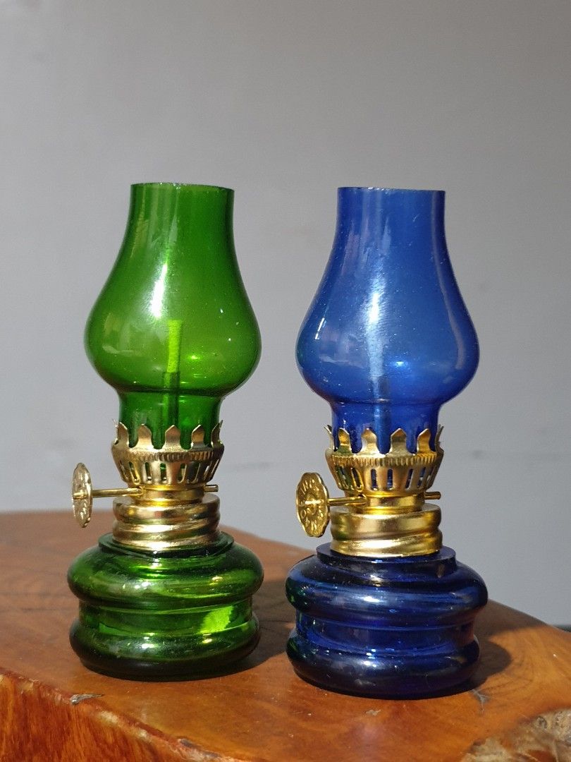 Mini Oil Lamp / Gasera 2pcs + 1 Free (Category: Vintage Collectibles) located in Las Pinas. Submitted by oldsthetics (Listing ID 1459751609, Image 3). Description: Mini Oil Lamp / Gasera 2pcs + 1 Free H 9.5cm This is a new old stock item May have imperfections Typical of age and usage Kindly check the photos carefully to make sure that this vintage condition suits you Detailed realtime photos/video are available for a closer look Selling as colle