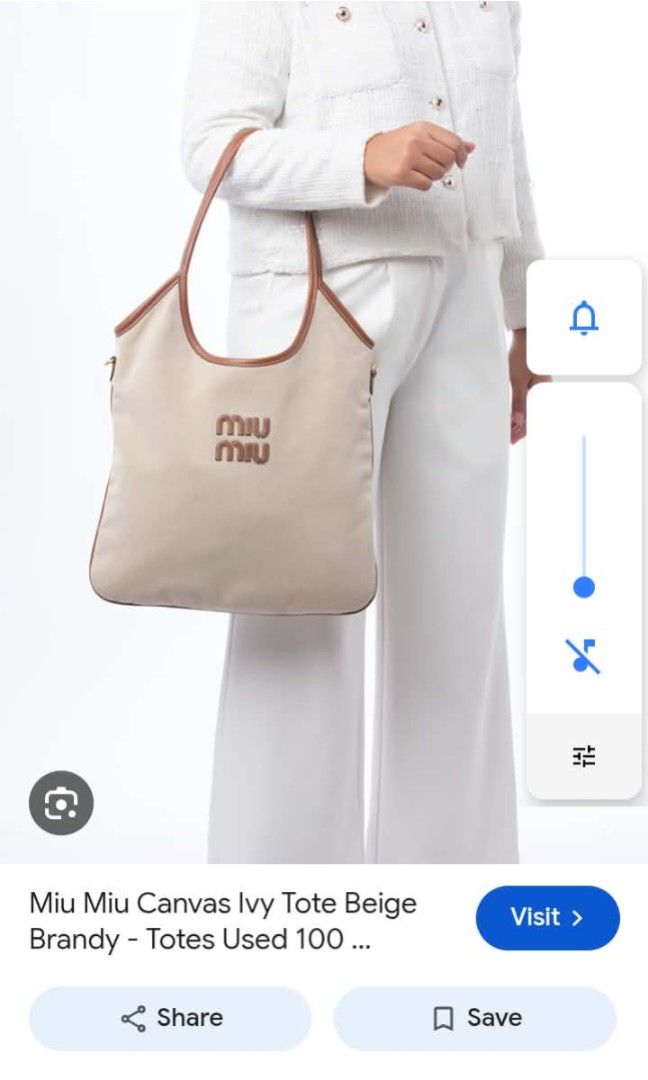 Miu Miu (Category: Shoulder Bags) located in Polomolok. Submitted by youngforest-2089 (Listing ID 1459751685, Image 1). Description: excellent condition issues need Wash po.