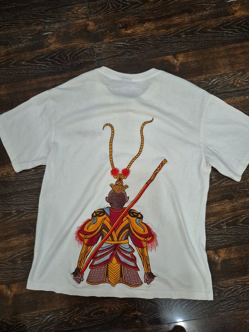 Monkey King Embroidered Shirt (Category: Tshirts & Polo Shirts ) located in Santa Cruz. Submitted by deenem (Listing ID 1459716895, Image 3). Description: Medium on Tag Bust:20.5(41) Lenght: 25.5.