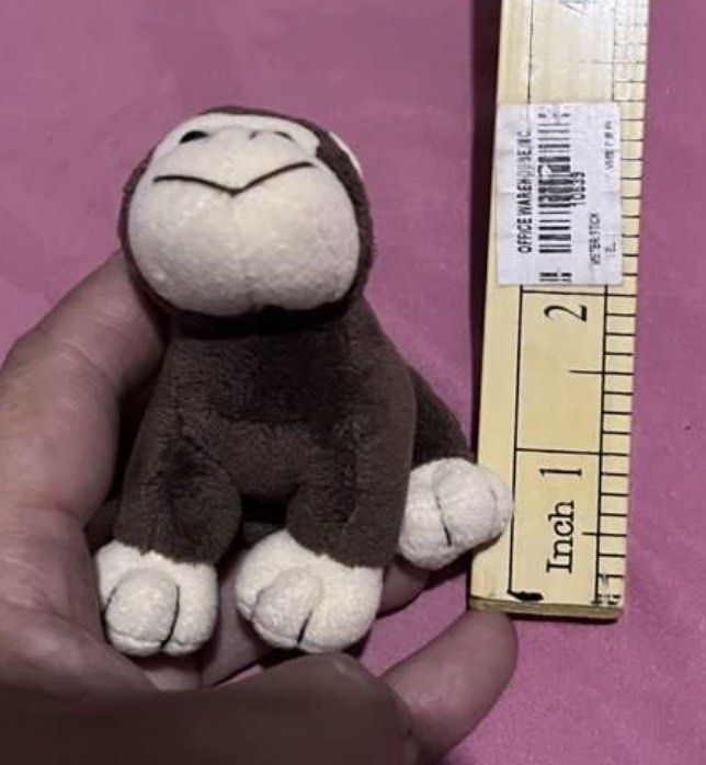 Monkey mini plush (SALE) (Category: Plushies & Soft Toys) located in Paranaque City. Submitted by bonsaiart (Listing ID 1459689271, Image 2). Description: Pre owned Good condition 50+sf Payment via GCASH or paymaya No to meetup No to cop / cod Shipping via j&t only.
