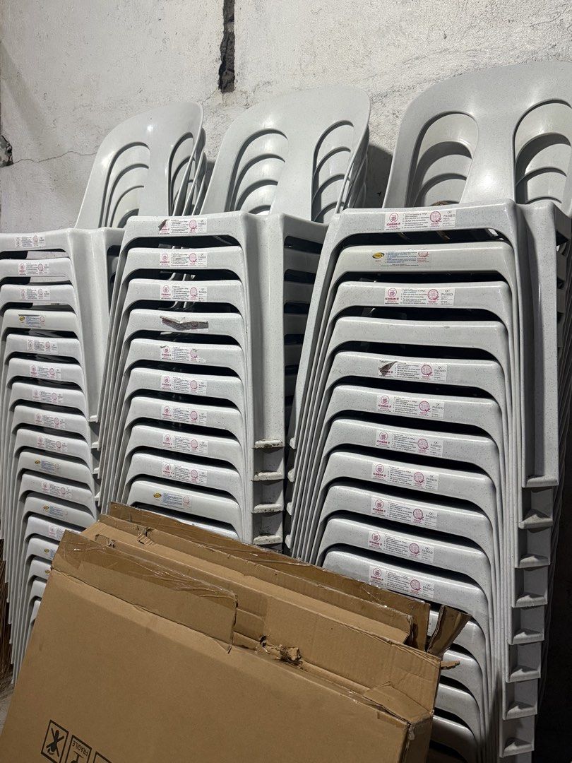 Monoblock and Foldable Tables (Category: Tables & Sets) located in Manila. Submitted by bongthings_ (Listing ID 1459815860, Image 3). Description: monoblock chairs 4ft Foldable Table 6ft Foldable Table Set or it can be per piece We can also swap sa motor Some of the chairs and table are never been used PM FOR MORE DETAILS.