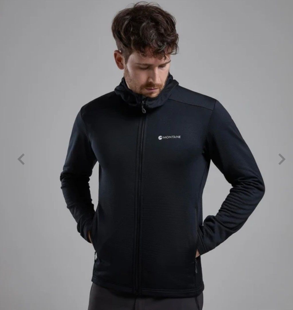 Montane Protium XT Hooded Fleece Jacket 戶外機能輕薄抓絨連帽拉鏈外套 （分類：外套及戶外衣服）位於 Hong Kong。 由 funsselling 提交（商品編號 1459712927，圖片 2）。簡介： 方格網紋材質 防潑水耐磨 內里輕薄抓絨 舒適保暖 彈力貼身 可作內膽或外穿 兩側拉鏈袋 顏色: 黑色/灰色/深藍/紅色 尺碼: S-2XL 男女同款。