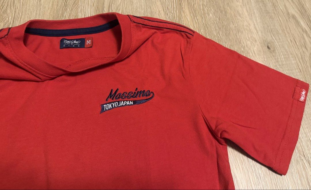 Mossimo Boy’s red shirt #authentic #mossimo #boys #red (Category: Babies & Kids Fashion) located in Manila. Submitted by bagloverscloset (Listing ID 1459828726, Image 2). Description: Size: Medium Width 16.5” Length: 24”.