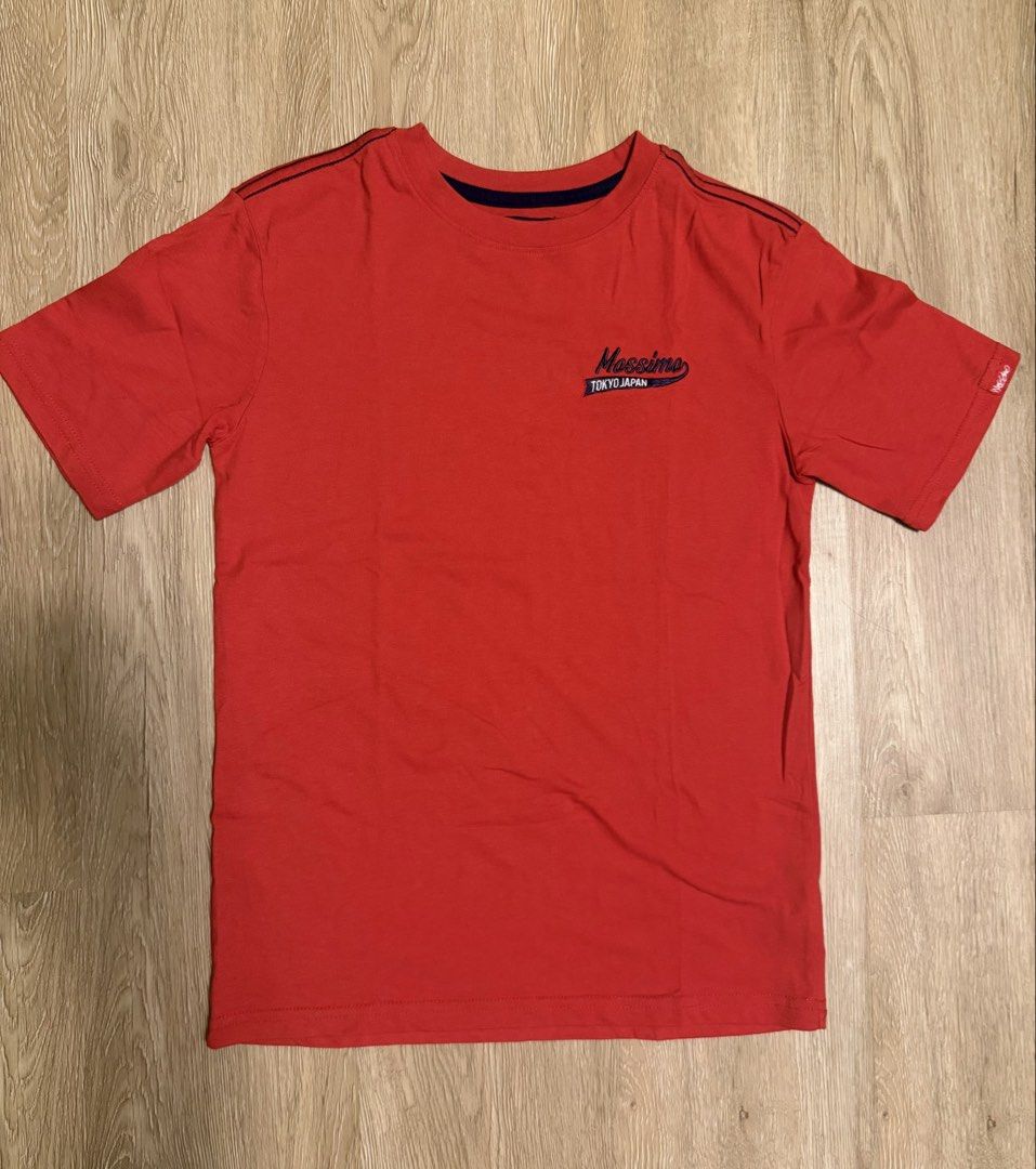 Mossimo Boy’s red shirt #authentic #mossimo #boys #red (Category: Babies & Kids Fashion) located in Manila. Submitted by bagloverscloset (Listing ID 1459828726, Image 1). Description: Size: Medium Width 16.5” Length: 24”.
