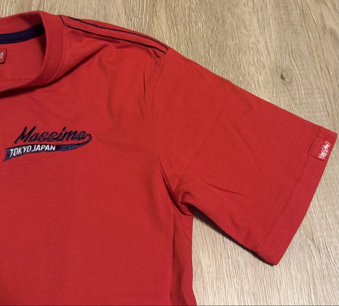 Mossimo Boy’s red shirt #authentic #mossimo #boys #red (Category: Babies & Kids Fashion) located in Manila. Submitted by bagloverscloset (Listing ID 1459828726, Image 3). Description: Size: Medium Width 16.5” Length: 24”.