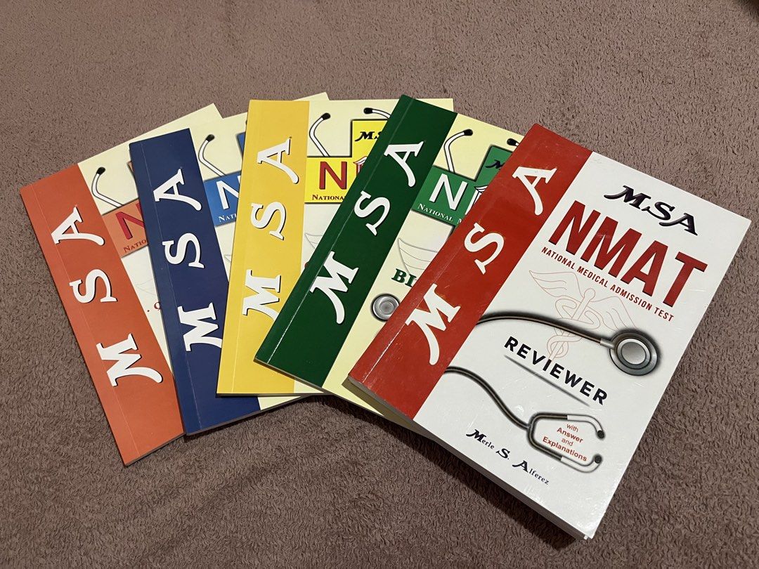 MSA NMAT Reviewers (Category: Looking For) located in Baguio. Submitted by mikachuuu368 (Listing ID 1459762941, Image 1). Description: MSA NMAT Reviewer ₱150 each; ₱700 if set Good as new. No highlights, no missing pages..