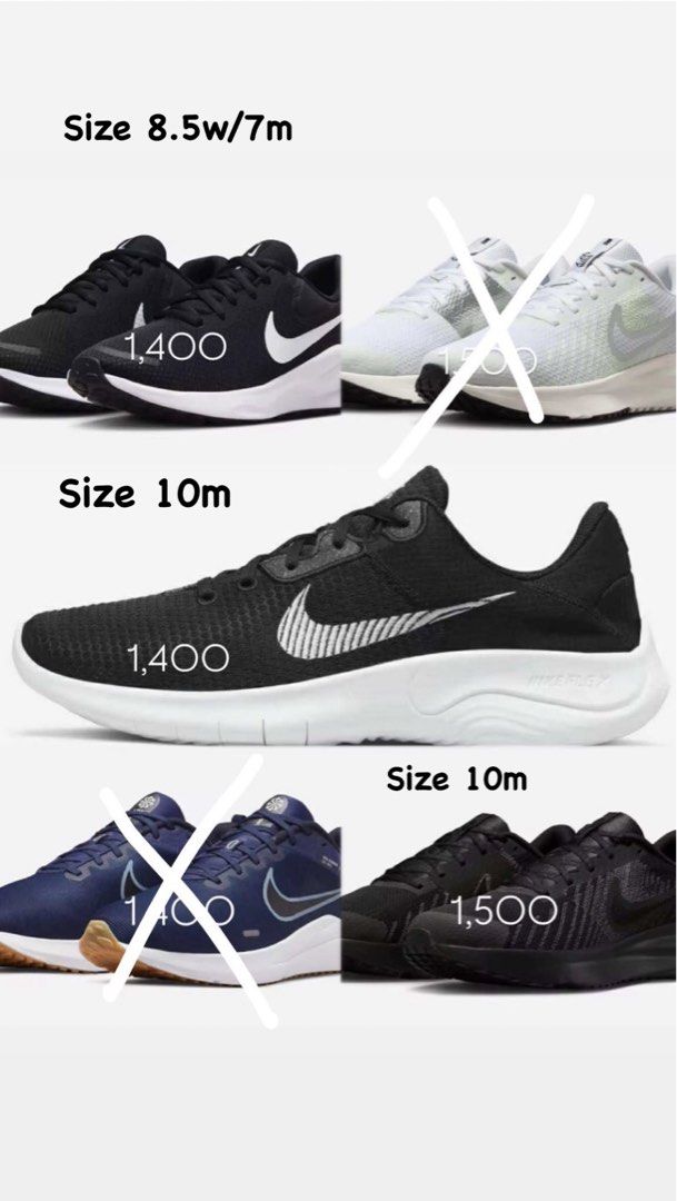 N I K E (Category: Casual Shoes) located in San Juan City. Submitted by aaaabcdefghijkllllll (Listing ID 1459825072, Image 1). Description: For sale! Nike Running/Casual Shoes All items are original! 1,200 each (Available sizes posted).