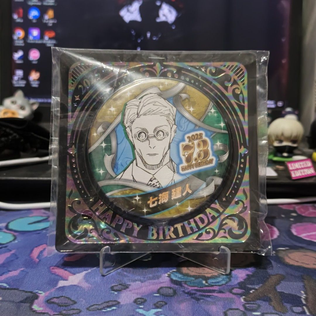 Nanami birthday Can badge 2025 (Category: Character Goods) located in Batangas. Submitted by iyashikiiii.potatoes (Listing ID 1459846392, Image 1). Description: .