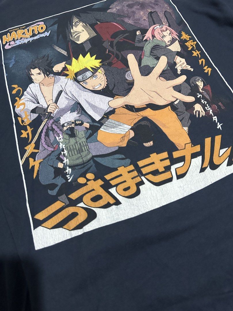 Naruto Shippuden Ripple Junction T-Shirt (Category: Tshirts & Polo Shirts ) located in Manila. Submitted by got_loots (Listing ID 1459806946, Image 2). Description: WTS❗️❗️❗️ Naruto Shippuden Ripple Junction T-Shirt Medium on Tag Dimes:19.5x28.5 Issue: Stain see the pics for reference ₱500 Only .