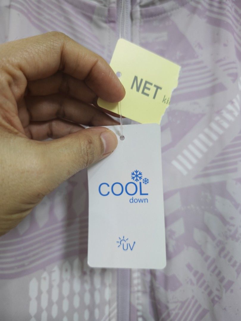 NET KIDS | 12T | UV Jacket from Taiwan (Category: Coats, Jackets and Outerwear) located in Pasig City. Submitted by dian.juliet (Listing ID 1459781255, Image 3). Description: ▪️Padala from Taiwan ▪️Size: 12T | Small in women ▪️Color: Light Purple 💜 ▪️Dri-fit ▪️What you see is what you get. ▪️Colors may vary due to lightning. ▪️Flaws are barely noticeable. ▪️Feel free to message me for other details. :) 🖤 dian.