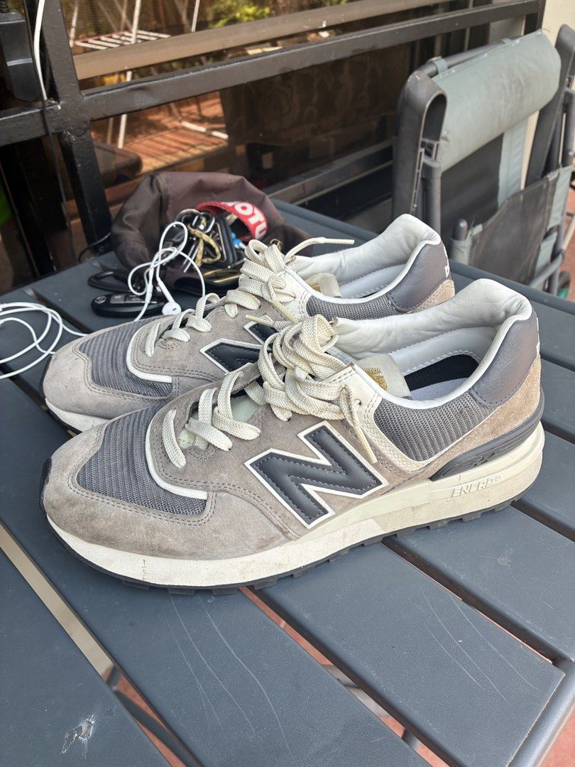 NEW BALANCE 574 ( LEGACY) (Category: Sneakers) located in Las Pinas. Submitted by iamlowenz (Listing ID 1459780493, Image 3). Description: NB 574 Legacy (Marblehead) US 10 Lightly used Premium feel and comfort than regular NB 574 Bought overseas, no more box.