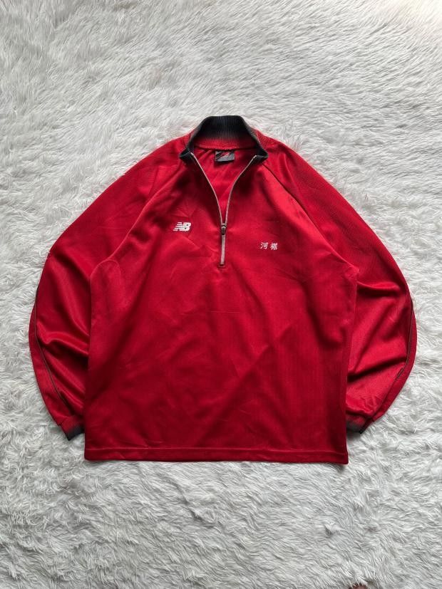 New Balance half-zip jacket (Category: Coats, Jackets and Outerwear) located in Manila. Submitted by love_micha0831 (Listing ID 1459879977, Image 1). Description: PM FOR MORE DETAILS ‼️ NO ISSUE ‼️ L-28 ↕️ W-22 ↔️ MOD: JNT/LALAMOVE 🛵 MOP: GCASH 💲 LOC: METROMANILA VALENZUELA 📍.