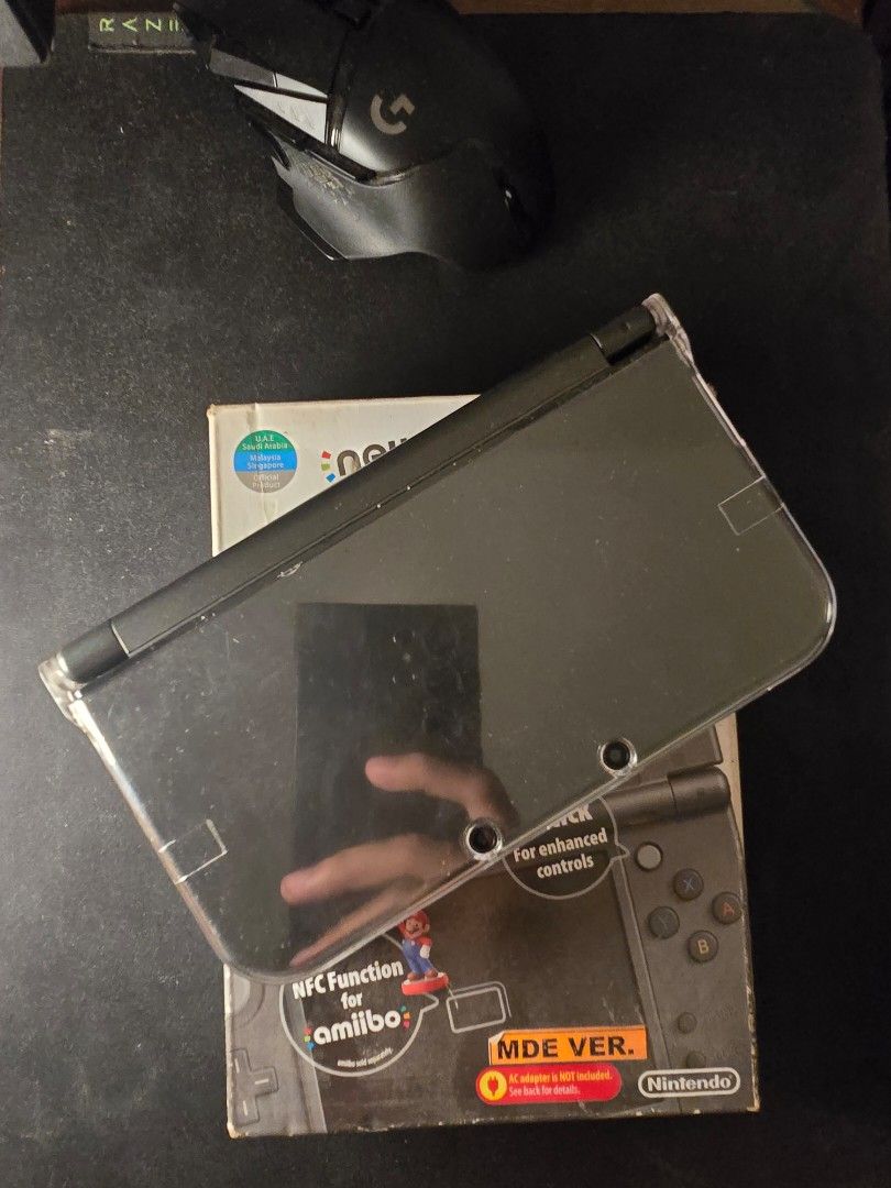 NEW NINTENDO 3DS XL DEFECTIVE (Category: Nintendo) located in Daraga. Submitted by justanode (Listing ID 1459858979, Image 3). Description: Defective New Nintendo 3DS XL - Modded - Complete with box and manuals, SD card, etc... - Issue not booting.