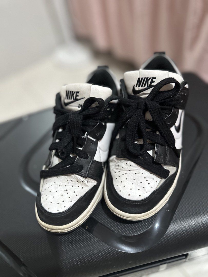 Authentic Nike Dunk Low Disrupt 2 panda (Category: Sneakers) located in Daet. Submitted by 614cb (Listing ID 1459730714, Image 2). Description: 23.5cm Bought in nike app for 6k Perfect for casual use Unisex design Rfs: been wfh and seldom goes out and enjoying it. Pls give my stuff a new home. .