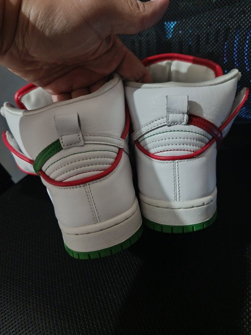 Nike SB Dunk High Paul Rodriguez "Mexico" (Category: Sneakers) located in Manila. Submitted by westcity.mnl (Listing ID 1459840208, Image 3). Description: FOR SALE NIKE SB DUNK HI MEXICAN BOXING BY PAUL RODRIGUEZ SIZE 7 MENS NO BOX ISSUE MINIMAL SCRATCH PRICE 3200 + SF 📍 SAMPALOC MANILA.