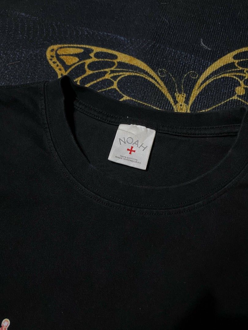 NOAH Black T-shirt (Category: Tshirts & Polo Shirts ) located in Quezon City. Submitted by jcrafty.co (Listing ID 1459842017, Image 2). Description: NOAH EXCELLENT CONDITION 20X26 499 +SF NOVALICHES QC AREA .