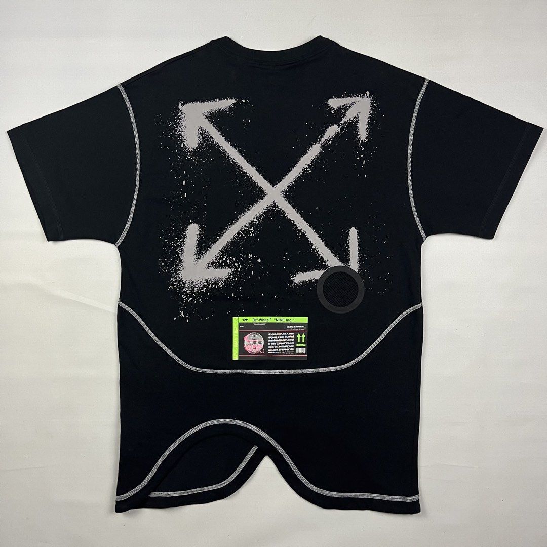 Off-White x Nike NRG RU S/S Tee (Category: Tshirts & Polo Shirts ) located in Puerto Princesa. Submitted by paradise5300 (Listing ID 1459796724, Image 2). Description: Off-White x Nike NRG RU S/S Tee Tagged Size: XS Dimensions Inches length: 30.5 Inches width: 20 Condition: Excellent Color rate: 10 Flaws: None 2,599 shipping fee is not yet included. .