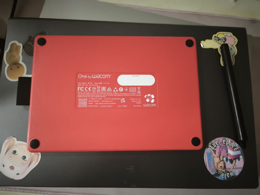 One by Wacom Pen Tablet CTL-470 with Pen (Category: Others) located in Manila. Submitted by royalearth.219 (Listing ID 1459770646, Image 2). Description: - One by Wacom CTL-470 drawing tablet - Includes original pen - Ideal for digital art and design - Fully functional and in good working condition - Selling as I've upgraded my equipment - Feel free to ask any questions! ISSUES: Pen is missing volume controls.