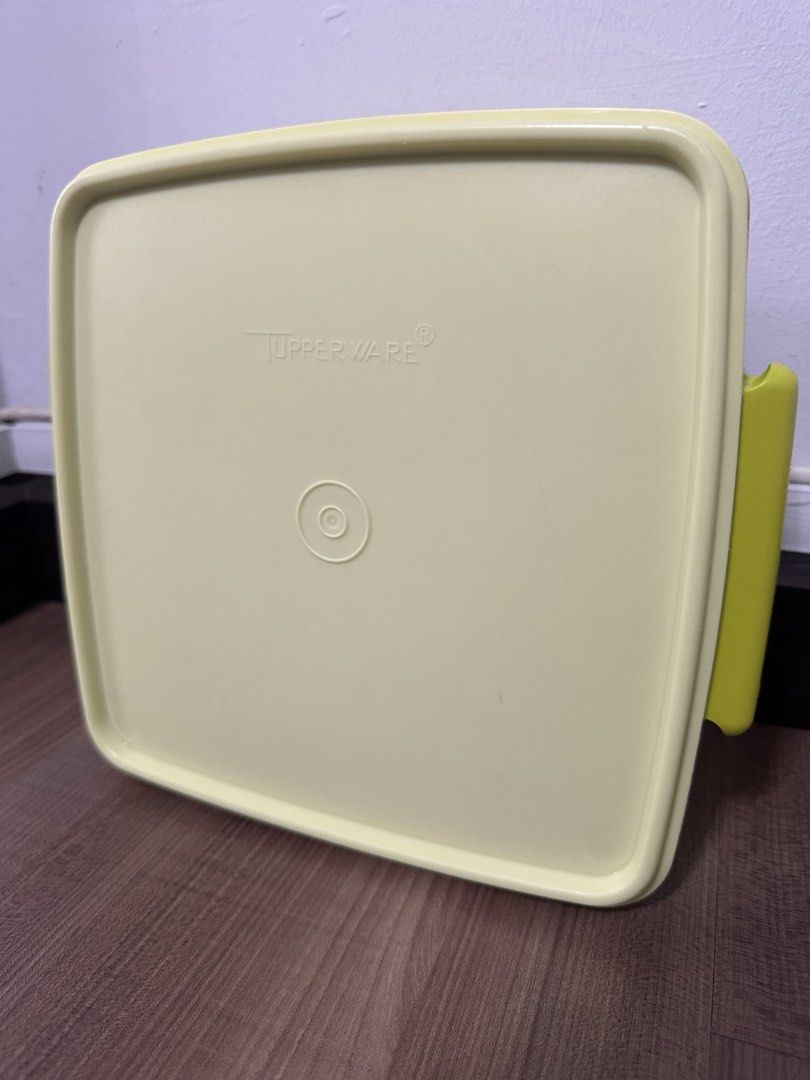 Original Tupperware Assorted Containers (Category: Other Kitchen Appliances) located in Ayer Keroh. Submitted by bryan_16 (Listing ID 1459831908, Image 2). Description: These are Original Tupperware Products, it has been discontinued and can’t be found anywhere else. The pink and green one condition is really good, the purple ones are more scratched due to the matte material. These are used items, but really well maintained. The size is perfect f