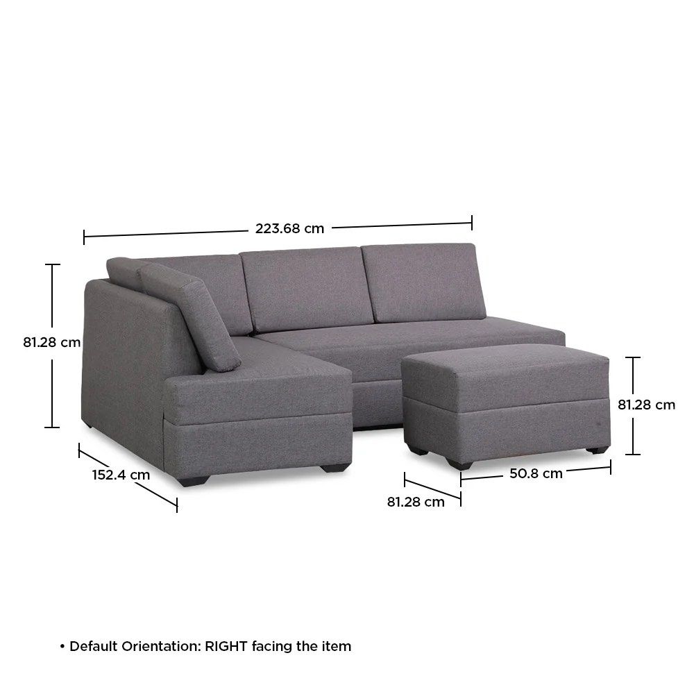 our home christan sectional sofa (right) (Category: Sofas) located in Quezon City. Submitted by switchnin (Listing ID 1459846594, Image 3). Description: Size: L233.68xW152.4xH81.28 cm Ottoman L50.8xW81.28xH81.28 cm Orientation: RIGHT facing the item actual pic of sofa posted. edited pic to remove clutter. can view item near brgy tandang sora hall. rfs: will change to a smaller sofa. too big for our new place. .
