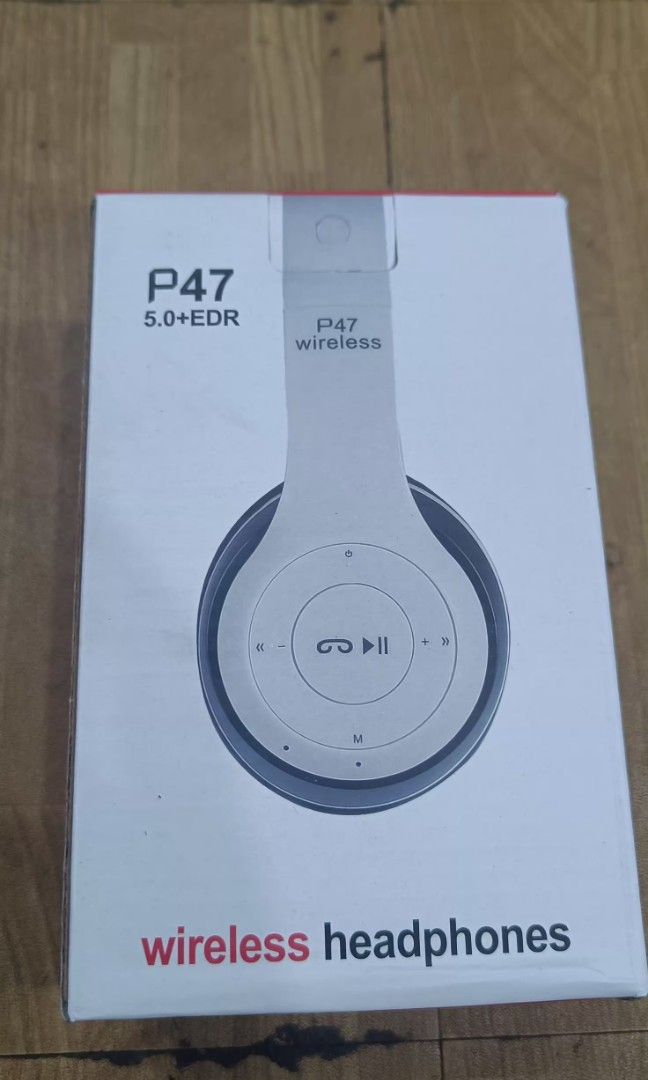 P47 5.0+EDR wireless bluetooth headphones (Category: Looking For) located in Cebu City. Submitted by nmalloys3294751 (Listing ID 1459772679, Image 3). Description: Brand new P47 5.0+EDR wireless headphones..