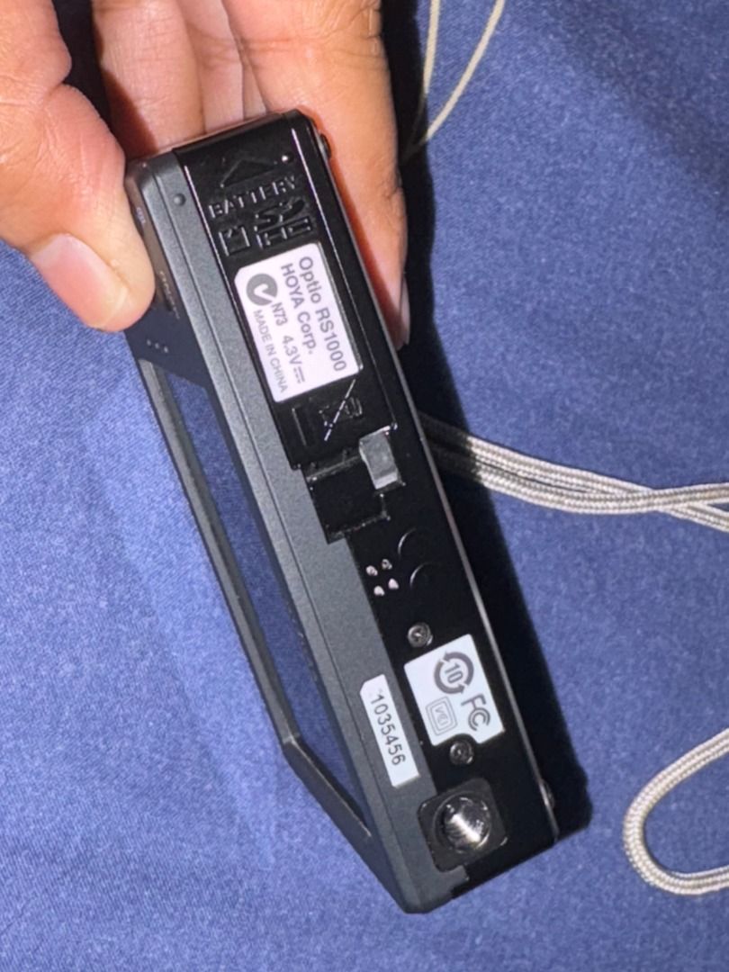 Pentax Optio RS1000 Digital Camera (Category: Cameras) located in Quezon City. Submitted by matchaela16 (Listing ID 1459860724, Image 3). Description: FS: PENTAX Optio RS 1000 — ₱5,500 ——————FREE SHIPPING—————— - zoom: 4x optical zoom - megapixels: 14.1 Mp - lcd: 3-inch, no signs of damage - front: clear acrylic on white - flash: working, no long-press red light though - lens: no delay - tested - all buttons work effectively - clear quality photo